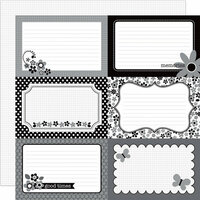 Doodlebug Design - Classic Collection - 12 x 12 Double Sided Paper - Classic 4 x 6 Cut-Outs
