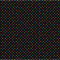 Doodlebug Design - Sugar Coated Cardstock - 12 x 12 Spot Glittered Cardstock - Black Rainbow
