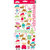 Doodlebug Design - Santa&#039;s Workshop Collection - Christmas - Sugar Coated Cardstock Stickers - Icons