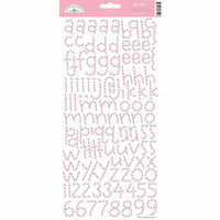 Doodlebug Design - Alphabet Cardstock Stickers - Doodle Twine - Cupcake