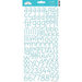 Doodlebug Design - Alphabet Cardstock Stickers - Doodle Twine - Swimming Pool