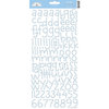 Doodlebug Design - Alphabet Cardstock Stickers - Doodle Twine - Bubble Blue
