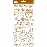 Doodlebug Design - Alphabet Cardstock Stickers - Doodle Twine - Bon Bon