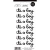 Doodlebug Design - Doodles - Cardstock Stickers - It's a Boy - Beetle Black