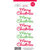 Doodlebug Design - Doodles - Cardstock Stickers - Merry Christmas - Multicolor