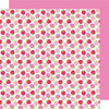 Doodlebug Design - Sweet Cakes Collection - 12 x 12 Double Sided Paper - Berry Sweet