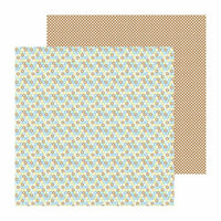 Doodlebug Design - Snips and Snails Collection - 12 x 12 Double Sided Paper - Cheery O's