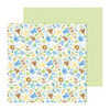 Doodlebug Design - Snips and Snails Collection - 12 x 12 Double Sided Paper - Snips and Snails