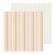 Doodlebug Design - Sugar and Spice Collection - 12 x 12 Double Sided Paper - Sweetie Pie Stripe