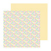 Doodlebug Design - Hello Spring Collection - 12 x 12 Double Sided Paper - Rainbow Jellies
