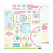 Doodlebug Design - Hello Spring Collection - Cute Cuts - 12 x 12 Cardstock Die Cuts