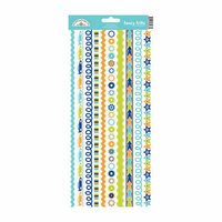 Doodlebug Design - Boys Only Collection - Cardstock Stickers - Fancy Frills