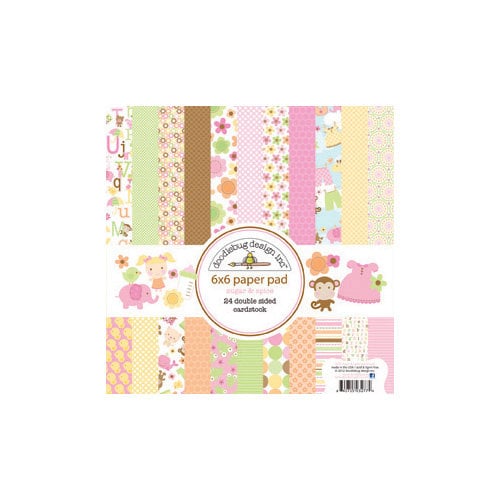 Doodlebug Design - Sugar and Spice Collection - 6 x 6 Paper Pad