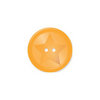 Doodlebug Design - Oodles - Buttons - Round Star - 19 mm - Tangerine