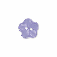 Doodlebug Design - Oodles - Buttons - Flower - 15 mm - Lilac