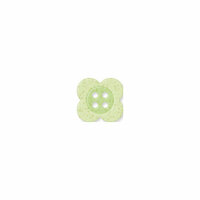 Doodlebug Design - Oodles - Buttons - Clover - 13 mm - Limeade