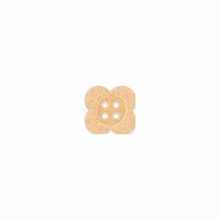 Doodlebug Design - Oodles - Buttons - Clover - 13 mm - Melon