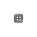 Doodlebug Design - Oodles - Buttons - Square - 13 mm - Gray