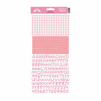 Doodlebug Design - Alphabet Cardstock Stickers - Teensy Type - Cupcake