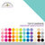 Doodlebug Design - 12 x 12 Texture Cardstock Assortment - Rainbow