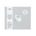 Doodlebug Design - 12 x 12 Storybook Album - Gray