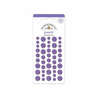 Doodlebug Design - Jewels Adhesive Rhinestones - Lilac