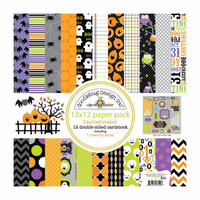 Doodlebug Design - Haunted Manor Collection - Halloween - 12 x 12 Paper Pack