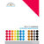 Doodlebug Design - 8.5 x 11 Texture Cardstock Assortment - Primary
