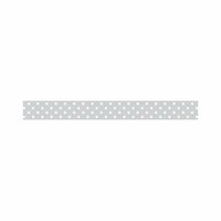 Doodlebug Design - Washi Tape - Grey Swiss Dot