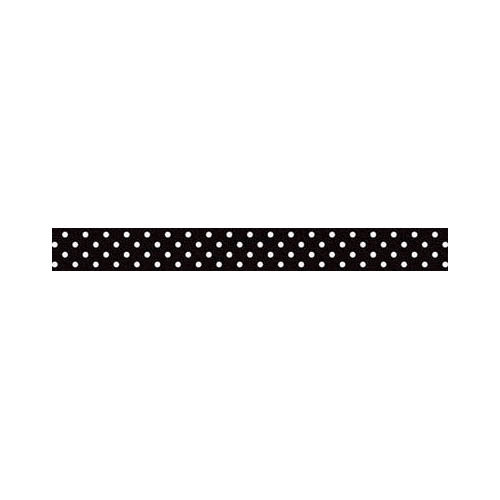 Washi Tape- Beetle Black White Dot