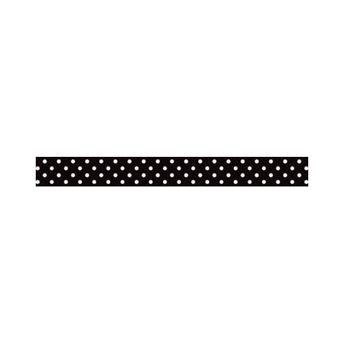 Washi Tape- Beetle Black White Dot