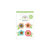 Doodlebug Design - Flower Box Collection - Doodle-Pops - 3 Dimensional Cardstock Stickers - Mini - Primrose