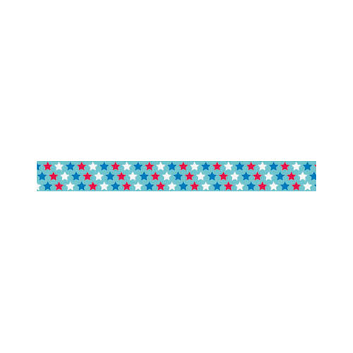 Doodlebug Design - Stars and Stripes Collection - Washi Tape - Star Spangled