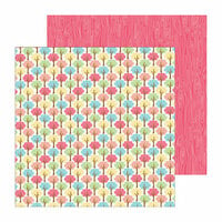 Doodlebug Design - Flower Box Collection - 12 x 12 Double Sided Paper - Garden Grove