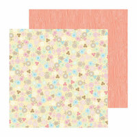 Doodlebug Design - Flower Box Collection - 12 x 12 Double Sided Paper - Delicate Daisies
