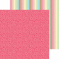 Doodlebug Design - Flower Box Collection - 12 x 12 Double Sided Paper - Cherry Blossoms