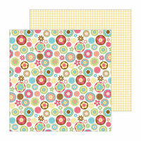 Doodlebug Design - Flower Box Collection - 12 x 12 Double Sided Paper - Flower Box