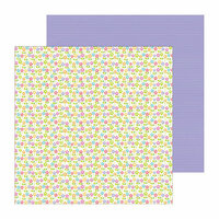 Doodlebug Design - Fruit Stand Collection - 12 x 12 Double Sided Paper - Bitty Blossoms