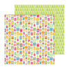 Doodlebug Design - Fruit Stand Collection - 12 x 12 Double Sided Paper - Sweet Summer