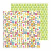 Doodlebug Design - Fruit Stand Collection - 12 x 12 Double Sided Paper - Sweet Summer