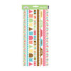 Doodlebug Design - Flower Box Collection - Cardstock Stickers - Fancy Frill