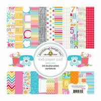 Doodlebug Design - Take Note Collection - 6 x 6 Paper Pad