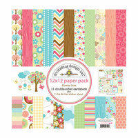 Doodlebug Design - Flower Box Collection - 12 x 12 Paper Pack