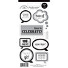Doodlebug Design - Cap and Gown Collection - Cardstock Stickers - Quotes