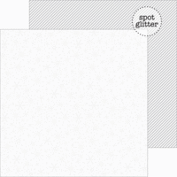 Doodlebug Design - Home for the Holidays - Christmas - 12 x 12 Sugar Coated Double Sided Paper - White Christmas