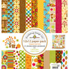 Doodlebug Design - Happy Harvest Collection - 12 x 12 Paper Pack