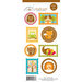 Doodlebug Design - Happy Harvest Collection - Cardstock Stickers - Seals