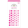 Doodlebug Design - Sprinkles - Self Adhesive Enamel Dots - Bubblegum