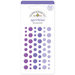 Doodlebug Design - Stickers - Sprinkles - Enamel Dots - Lilac