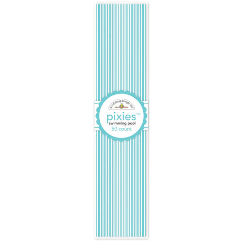Doodlebug Design - Pixies - Straw Picks - Swimming Pool